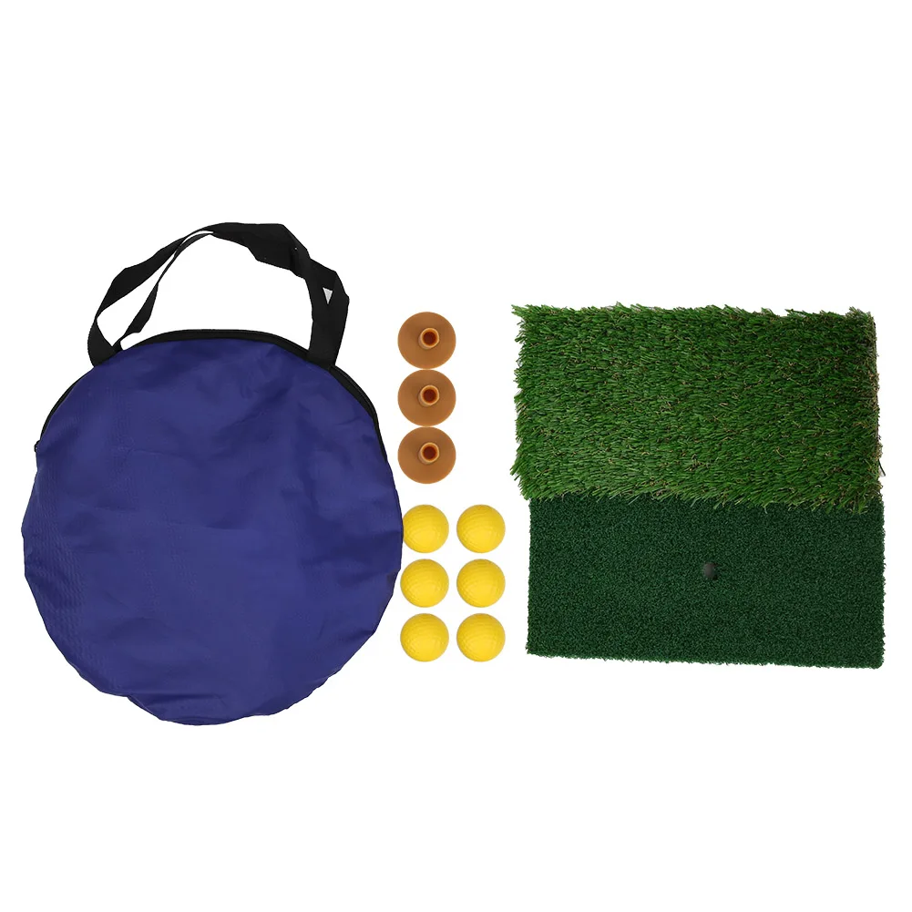 Brand New Golf Practice Set Lawn Batting Swing Mat Balls PU Tee Hitting Net Indoor Outdoor Training Set
Brand New Golf Practice Set Lawn Batting Swing Mat Balls PU Tee Hitting Net Indoor Outdoor Training Set