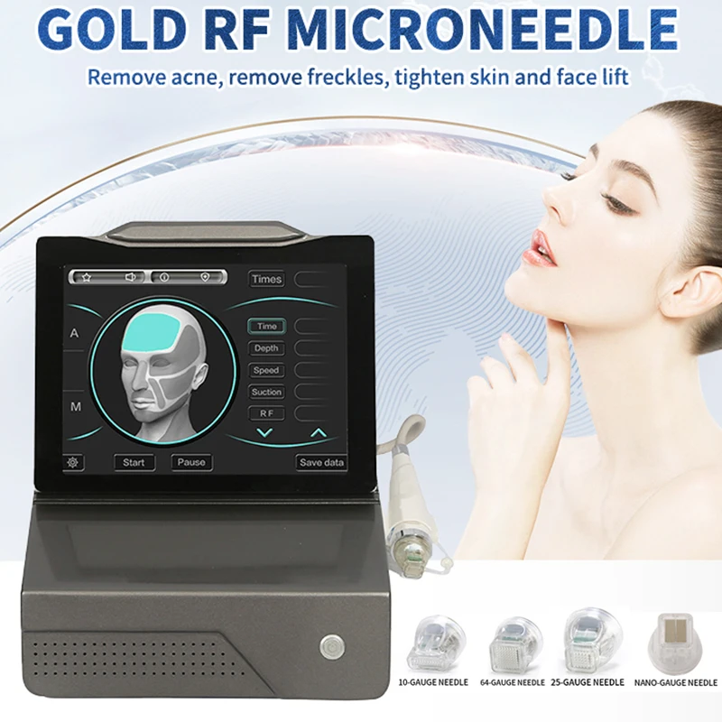 

2022 Portable Microneedling RF Fractional Microneedle Machine Acne Treatment Face Lift Skin Rejuvenation Beauty Euipment