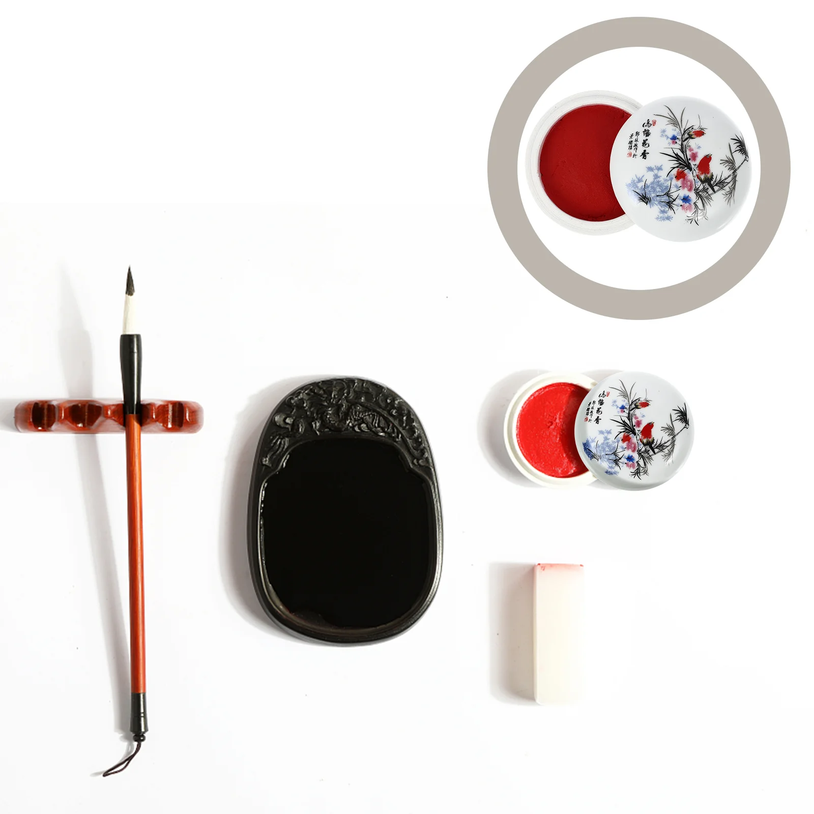 Calligraphy Red Ink Paste DIY Ink Pad Chinese Seal Stamp Ink Painting Red Ink Paste Chinese Yinni Pad
Calligraphy Red Ink Paste DIY Ink Pad Chinese Seal Stamp Ink Painting Red Ink Paste Chinese Yinni Pad