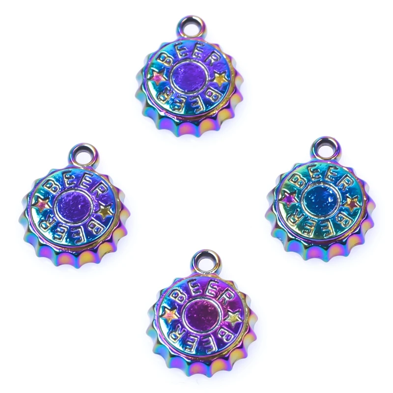 25pcs/Lot Star Beer Bottle Cap Ornament Pendant Rainbow Color Zinc Alloy Charms For Accessories Jewelry Making DIY Materials
25pcs/Lot Star Beer Bottle Cap Ornament Pendant Rainbow Color Zinc Alloy Charms For Accessories Jewelry Making DIY Materials