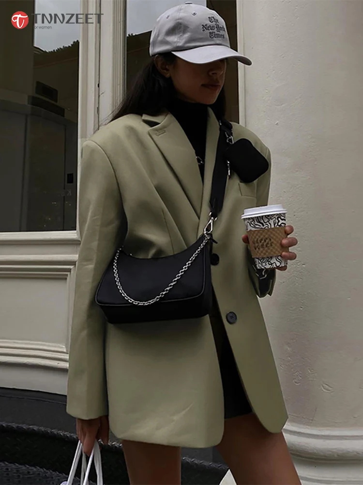 TNNZEET Fall Winter Single Breasted Blazers Jackets for Women 2022 Fashion Outfits Office Lady Coats Long Blazer
TNNZEET Fall Winter Single Breasted Blazers Jackets for Women 2022 Fashion Outfits Office Lady Coats Long Blazer