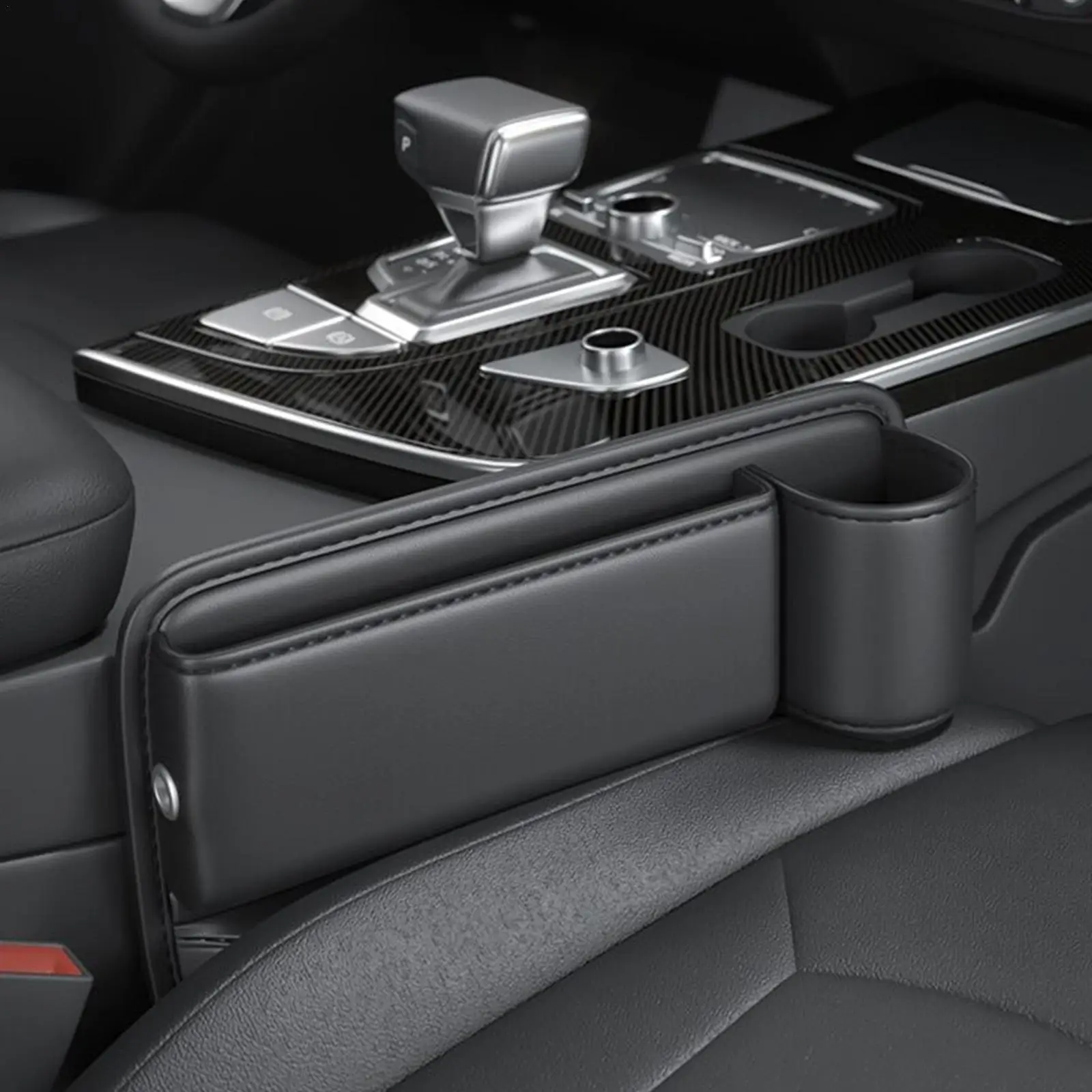 Multifunction Seat Gap Storage Bag For Car Seat Gap Filler With Phone Cup Holder PU Leather Car Interior Crevice Organizers Box
Multifunction Seat Gap Storage Bag For Car Seat Gap Filler With Phone Cup Holder PU Leather Car Interior Crevice Organizers Box