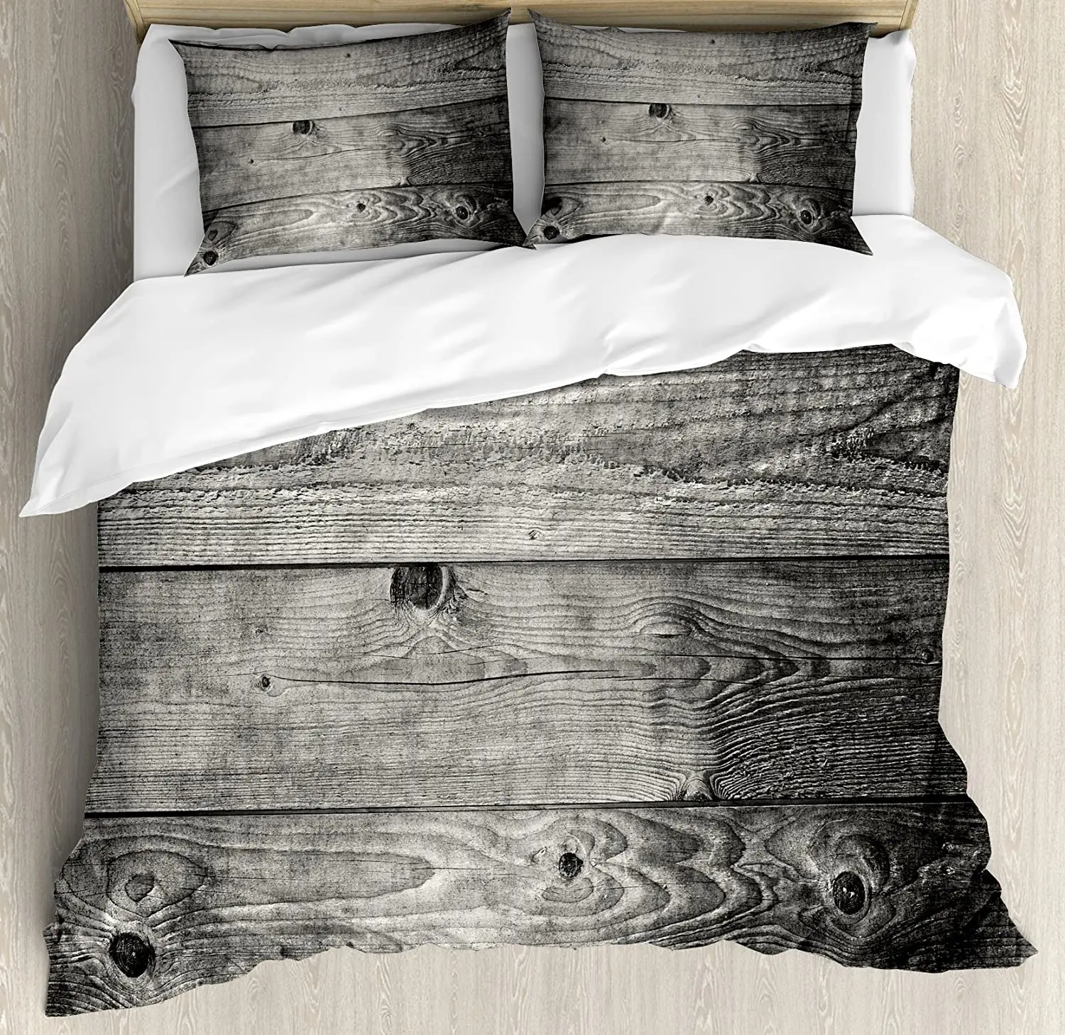 Dark Grey Bedding Set Ombre Style Grunge Wooden Planks Rust 3pcs Duvet Cover Set Bed Set Quilt Cover Pillow Case Comforter Cover
Dark Grey Bedding Set Ombre Style Grunge Wooden Planks Rust 3pcs Duvet Cover Set Bed Set Quilt Cover Pillow Case Comforter Cover