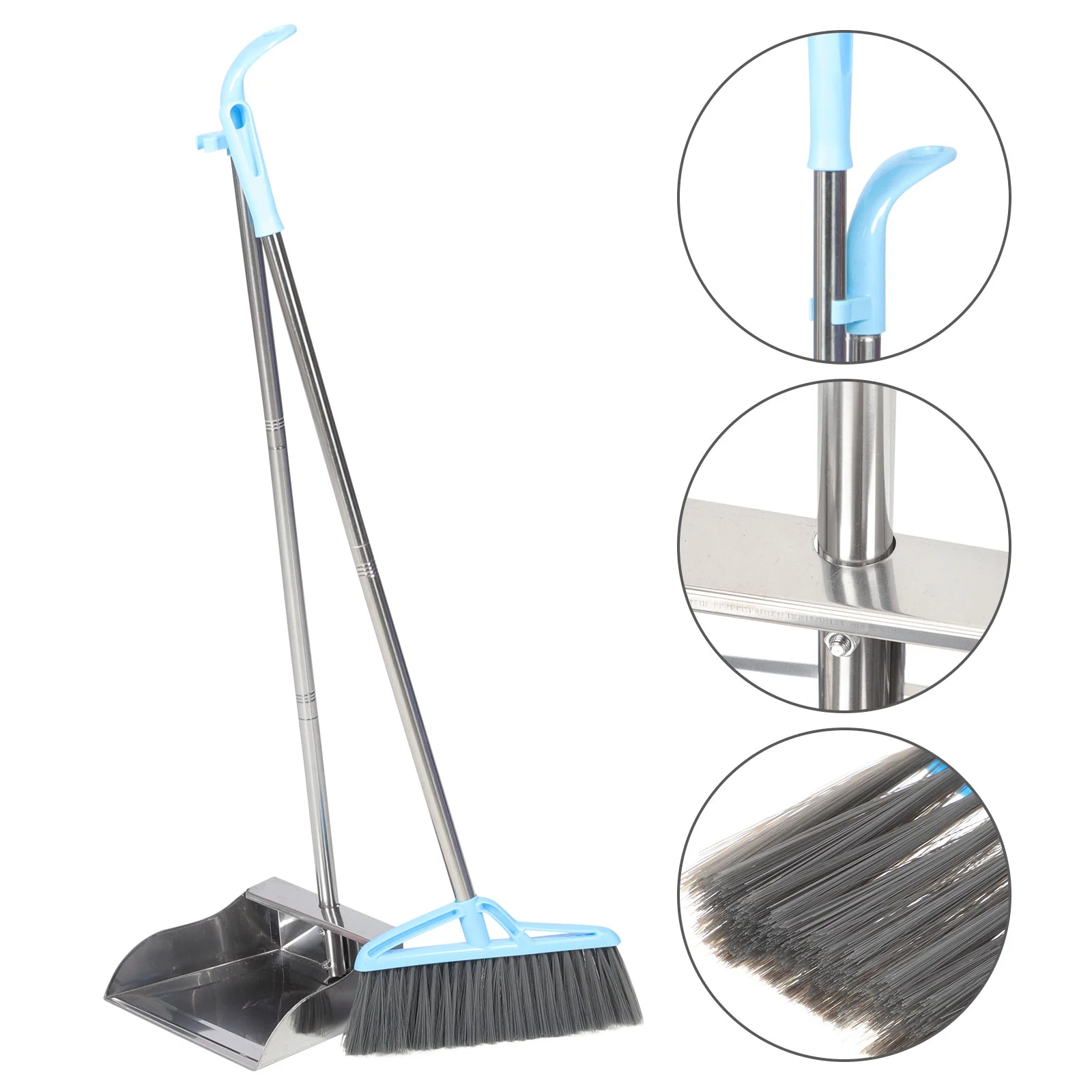 Broom Dustpan Cleaningset Kitchen Garbage Household Garden Indoor Kitfloor Outdoor Handle Home Upright Stand Brushcombosteel Pan
Broom Dustpan Cleaningset Kitchen Garbage Household Garden Indoor Kitfloor Outdoor Handle Home Upright Stand Brushcombosteel Pan