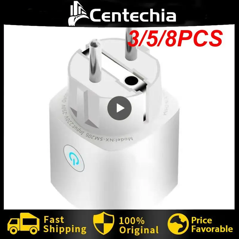 3/5/8PCS Smart Socket Remote Control Ac220250v Tuya Outlet No Hub Required Voice Control Eu/fr Wifi Smart Plug Remote Switch
3/5/8PCS Smart Socket Remote Control Ac220250v Tuya Outlet No Hub Required Voice Control Eu/fr Wifi Smart Plug Remote Switch