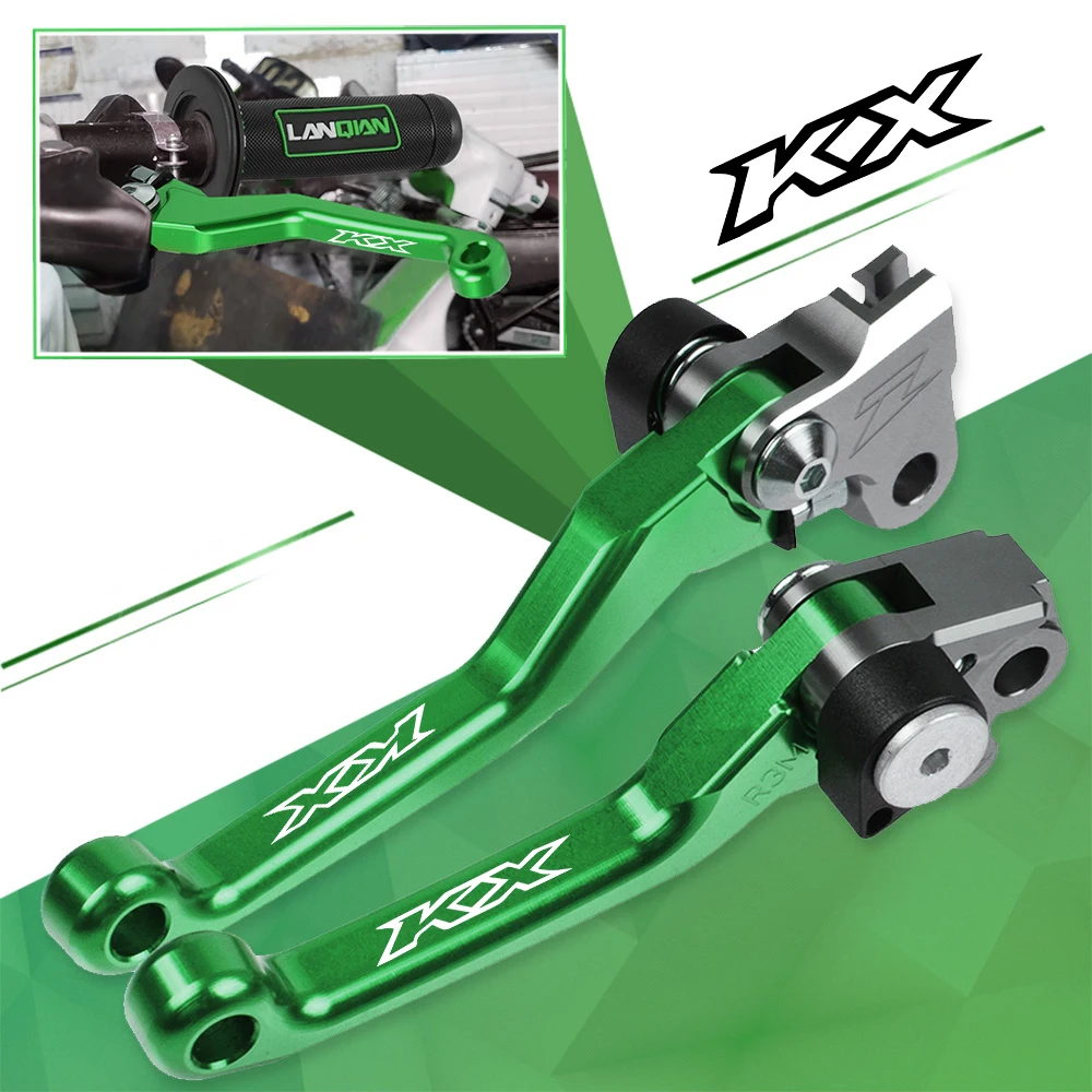 KX Motorcycle Dirt Bike Motocross CNC Aluminum Pivot Brake Clutch Levers For KAWASAKI KX65 KX80 KX85 KX125 KX250 F KX250F KX450F
KX Motorcycle Dirt Bike Motocross CNC Aluminum Pivot Brake Clutch Levers For KAWASAKI KX65 KX80 KX85 KX125 KX250 F KX250F KX450F