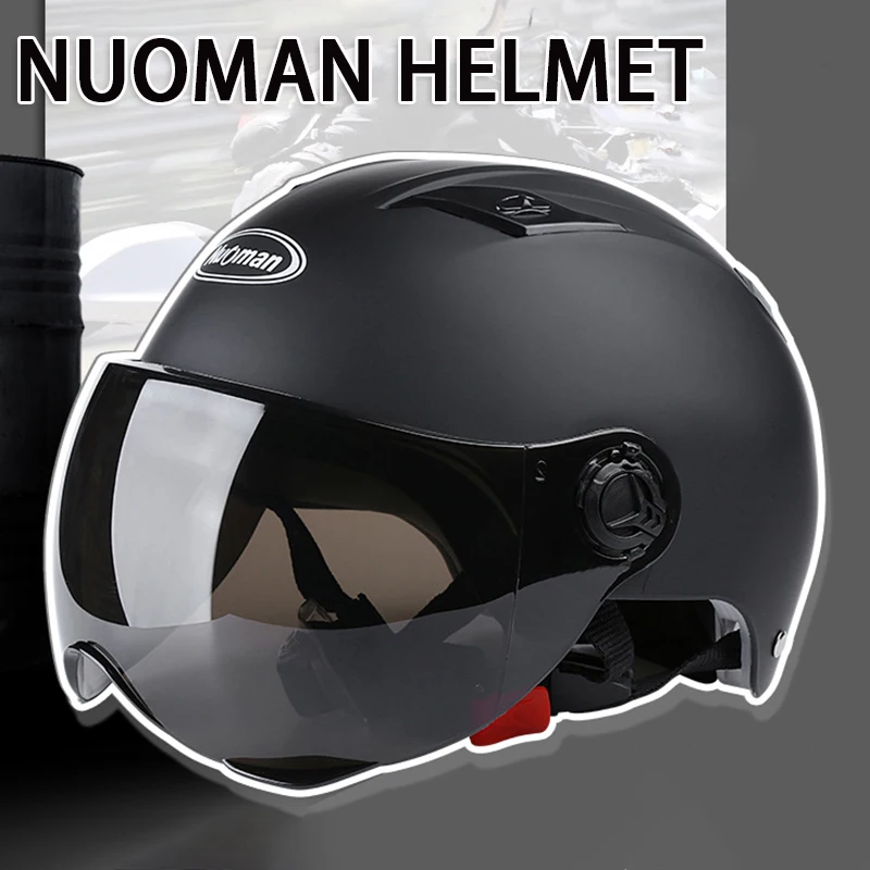 New Summer Adult Electric Motorcycle Helmet Half Helmet Scooter Motor Crash Helmet Motorcycle Bicycle Sunshade Sun Protection
New Summer Adult Electric Motorcycle Helmet Half Helmet Scooter Motor Crash Helmet Motorcycle Bicycle Sunshade Sun Protection