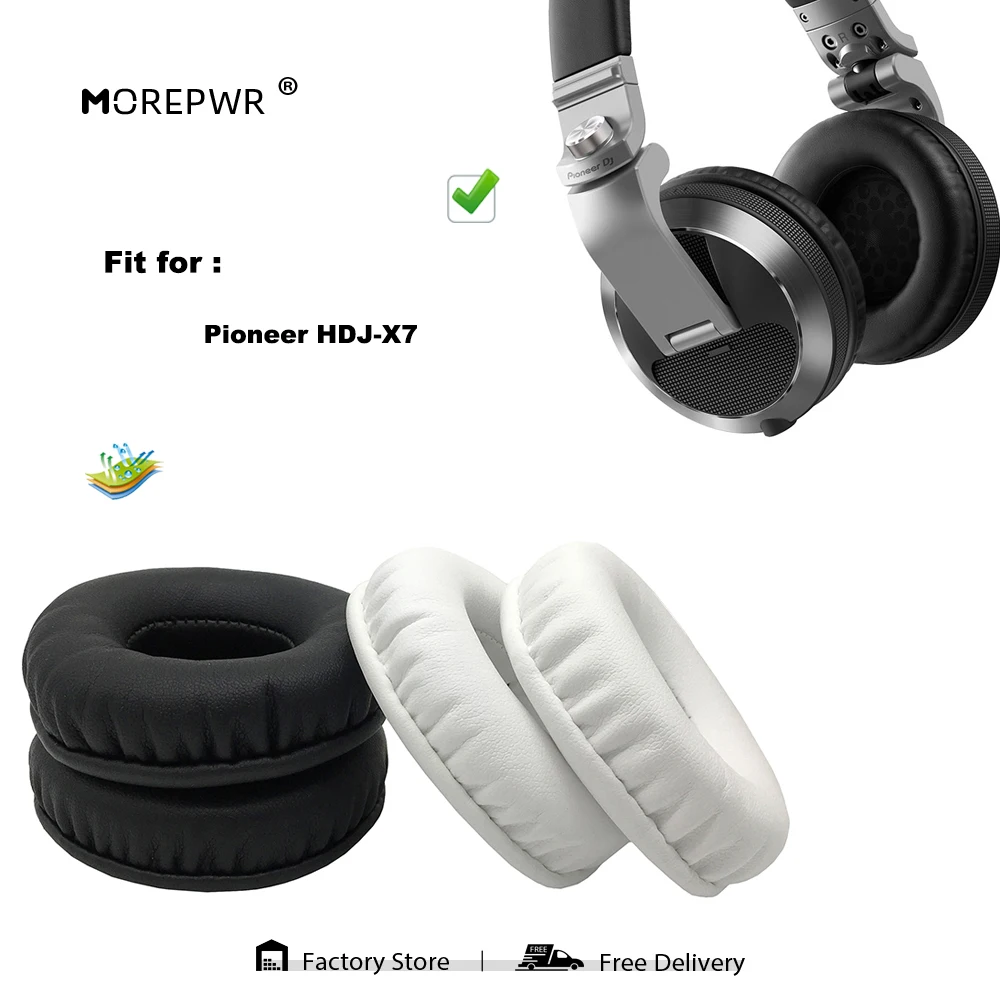 Morepwr New Upgrade Replacement Ear Pads for Pioneer HDJ-X7 Headset Parts Leather Cushion Velvet Earmuff Sleeve Cover
Morepwr New Upgrade Replacement Ear Pads for Pioneer HDJ-X7 Headset Parts Leather Cushion Velvet Earmuff Sleeve Cover