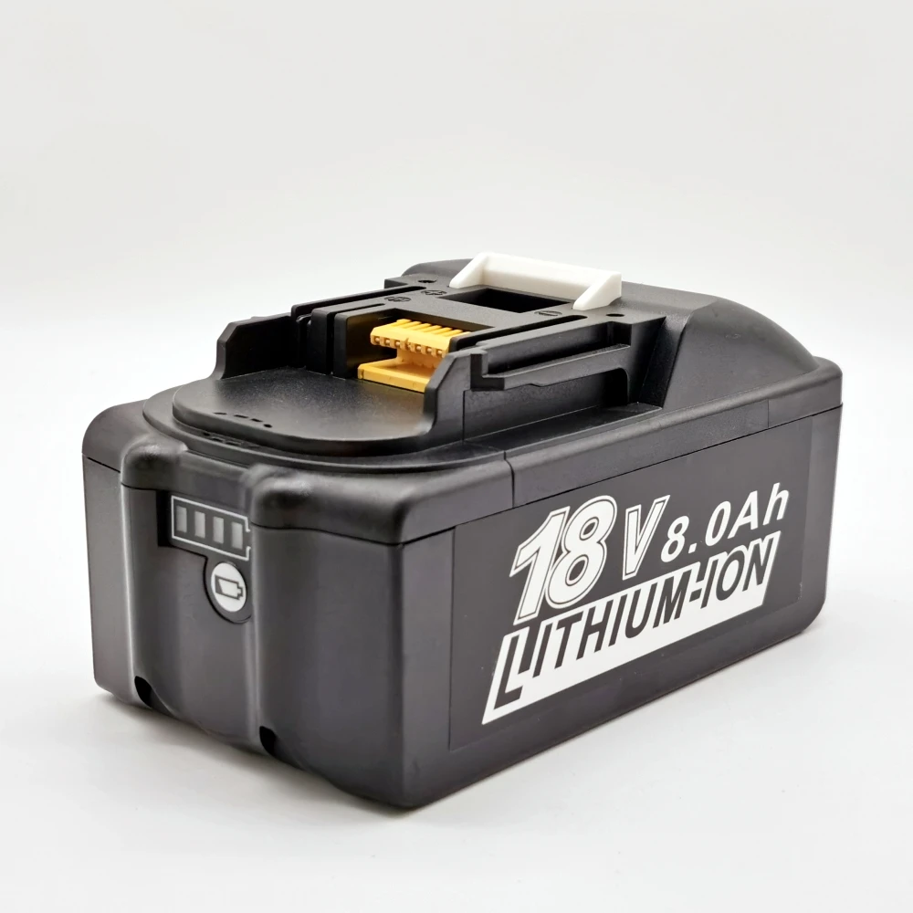 New 18V 8.0Ah Lithium-Ion Battery Akku for Makita 18V 36V LXT Cordless Power Tools Drills Impact Drivers Hammers
New 18V 8.0Ah Lithium-Ion Battery Akku for Makita 18V 36V LXT Cordless Power Tools Drills Impact Drivers Hammers
