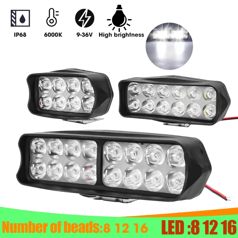 8/12/16W 12V LED Car Working Lights GM Off-road Car Truck Driving Modified Headlights Motorcycle SUV Night Headlight
8/12/16W 12V LED Car Working Lights GM Off-road Car Truck Driving Modified Headlights Motorcycle SUV Night Headlight