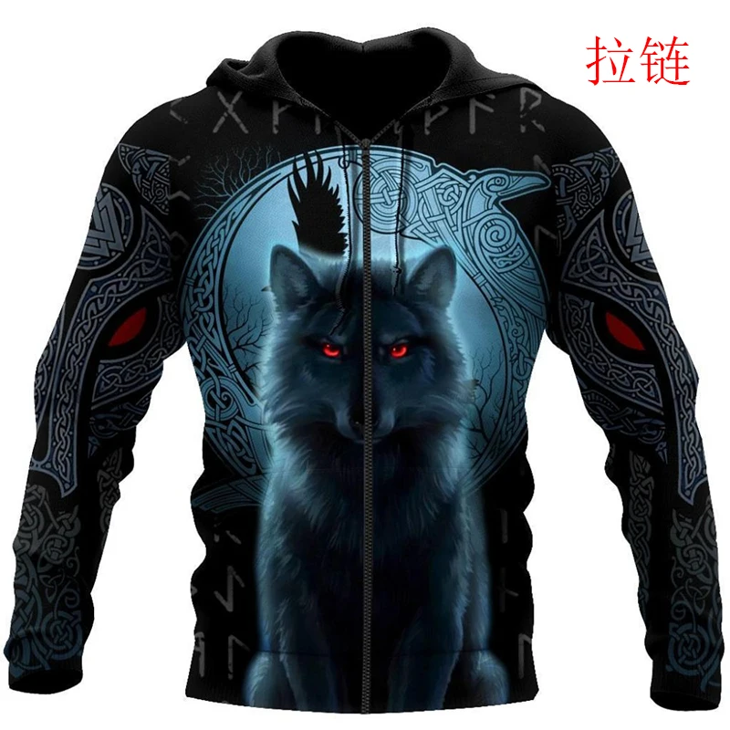 

Fenrir Viking Wolf And Moon 3D Printed Unisex Deluxe Hoodie Sweatshirt Streetwear Zip Pullover Casual Jacket Tracksuit