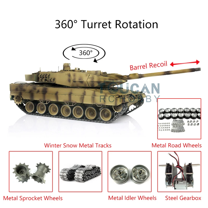 Henglong 1/16 Pro Ver Yellow 7,0 Leopard2A6 Радиоуправляемый Танк 3889, металлические треки, колеса, инфракрасная битва, подарок для мальчика
Henglong 1/16 Pro Ver Yellow 7,0 Leopard2A6 Радиоуправляемый Танк 3889, металлические треки, колеса, инфракрасная битва, подарок для мальчика