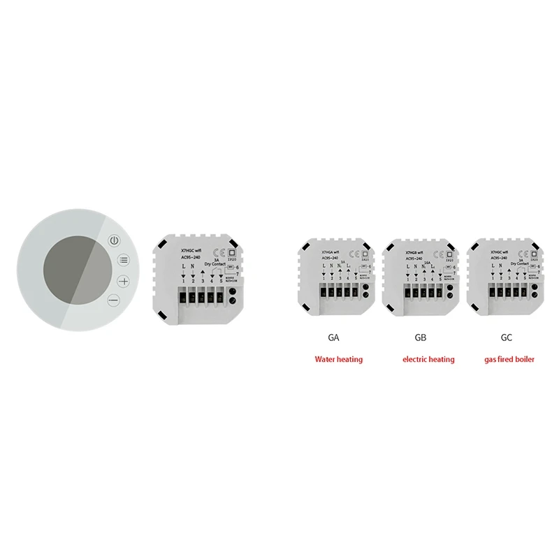 X7H Tuya Smart Wifi Thermostat Temperature Controller For LCD Display Intelligent Thermostat Compatible
X7H Tuya Smart Wifi Thermostat Temperature Controller For LCD Display Intelligent Thermostat Compatible