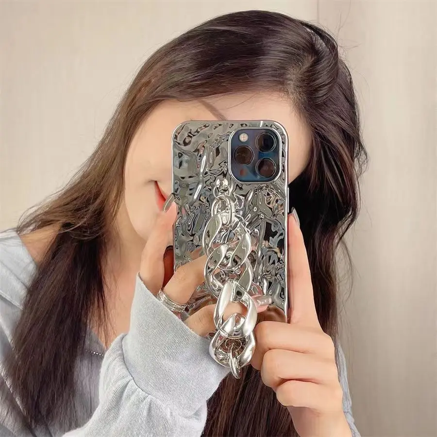 Роскошный 3D складной серебристый чехол из фольги с браслетом для телефона IPhone 13, 12, 11 Pro, 13 Max, XS, XR, 7, 8 Plus, модный сетчатый красный мягкий чехол
Роскошный 3D складной серебристый чехол из фольги с браслетом для телефона IPhone 13, 12, 11 Pro, 13 Max, XS, XR, 7, 8 Plus, модный сетчатый красный мягкий чехол