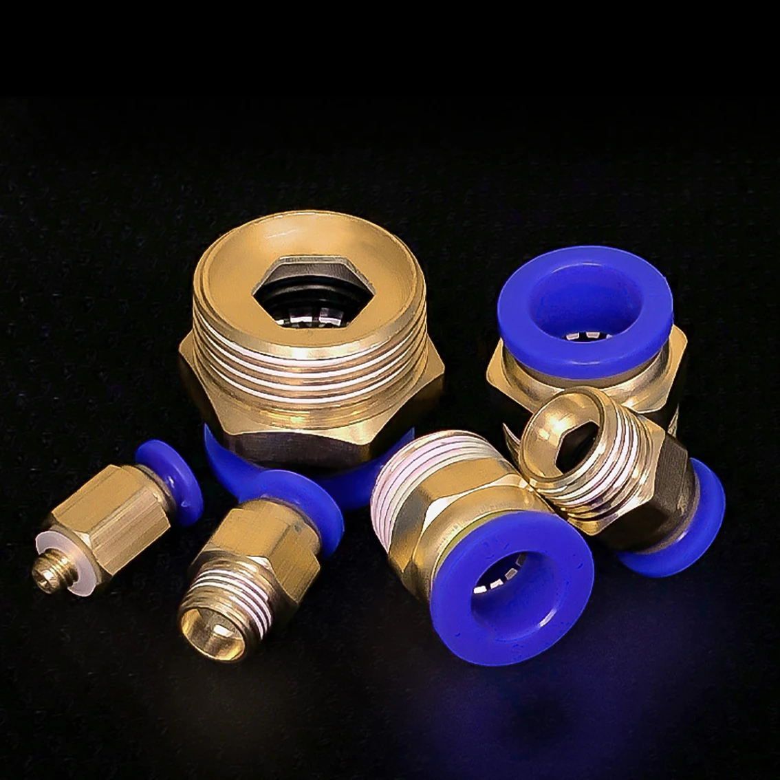 20Pcs Brass M5 1/8" 1/4" 3/8" 1/2" 3/4" Blue Male Thread Fitting Gas Pipe Quick Connector Tube Air Fittings Push In Hose Couping
20Pcs Brass M5 1/8" 1/4" 3/8" 1/2" 3/4" Blue Male Thread Fitting Gas Pipe Quick Connector Tube Air Fittings Push In Hose Couping