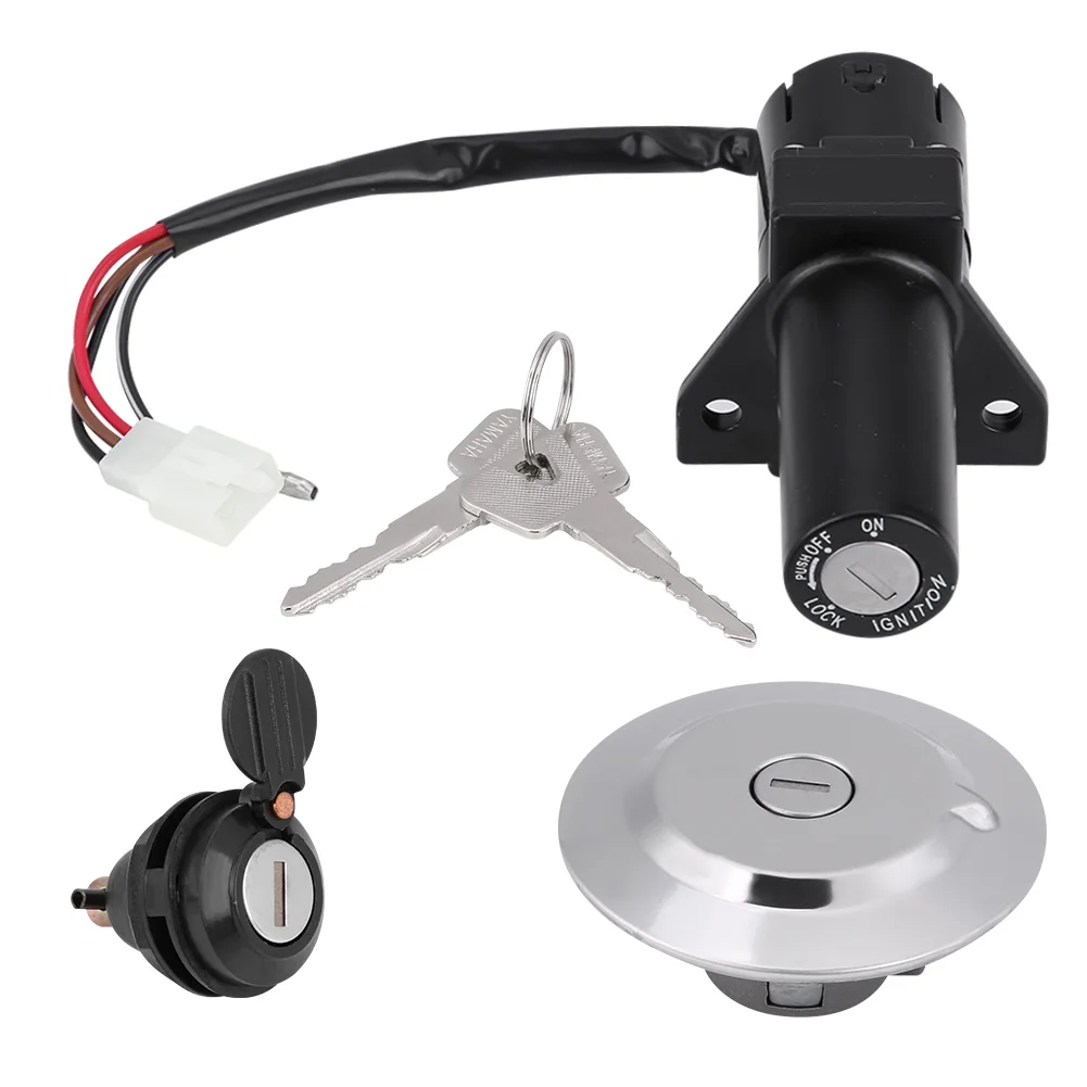Motorcycle Scooter Ignition Switch Lock Fuel Gas Cap Lock Key Set for Yamaha YBR125 2002-2013 Ignition Switch Lock
Motorcycle Scooter Ignition Switch Lock Fuel Gas Cap Lock Key Set for Yamaha YBR125 2002-2013 Ignition Switch Lock