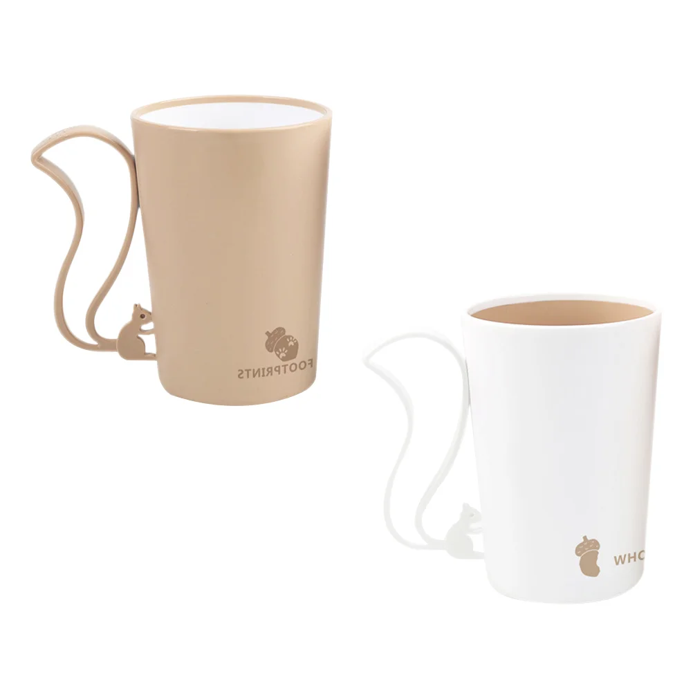 2Pcs Bathroom Cups Useful Lightweight Sturdy Mugs Holders Bathroom Tumbler Organizers
2Pcs Bathroom Cups Useful Lightweight Sturdy Mugs Holders Bathroom Tumbler Organizers