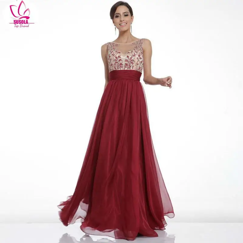 SUSOLA Women's Elegant Sleeveless Square Neck Lace Embroidery Swing Ankle Length Dress Robe Vestidos Evening Party Long Dresses
SUSOLA Women's Elegant Sleeveless Square Neck Lace Embroidery Swing Ankle Length Dress Robe Vestidos Evening Party Long Dresses