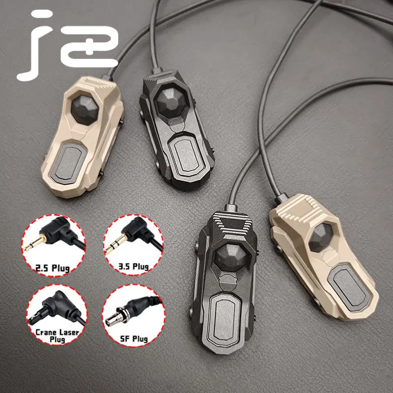 AXON PEQ15 DBAL A2 M300 M600 Laser Flashlight Remote Pressure Switch UNIT Mod Button Crane/SF/2.5/3.5 Plug Fit MLOK KEYMOD
AXON PEQ15 DBAL A2 M300 M600 Laser Flashlight Remote Pressure Switch UNIT Mod Button Crane/SF/2.5/3.5 Plug Fit MLOK KEYMOD