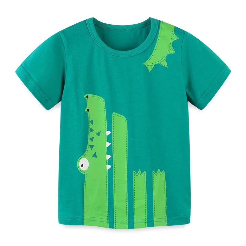 SAILEROAD Summer Girls Crocodile T Shirt Cotton Short Sleeve Cartoon T-shirts Kids Tee Girl Tops Children Clothes
SAILEROAD Summer Girls Crocodile T Shirt Cotton Short Sleeve Cartoon T-shirts Kids Tee Girl Tops Children Clothes
