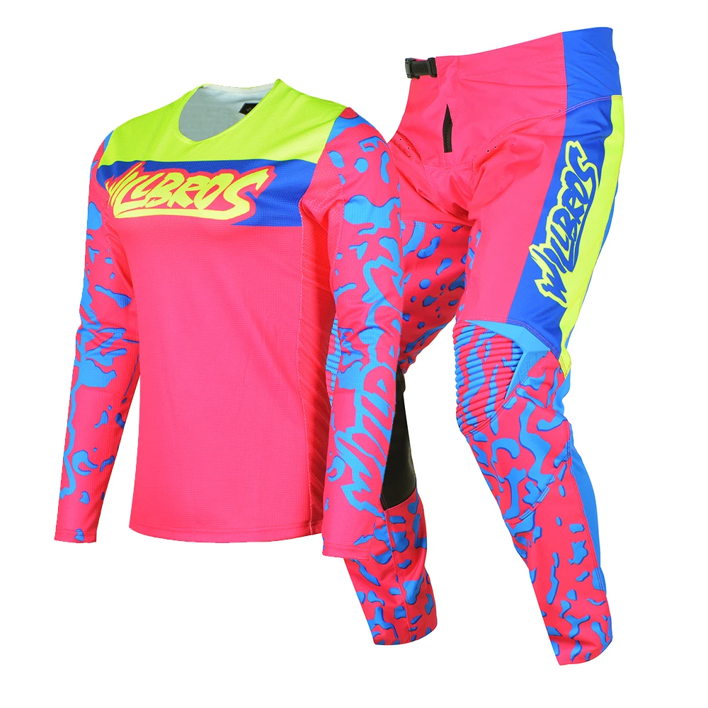 Enduro Jersey Pants MX Combo Gear Set Motocross Outfit BMX Dirt Bike Suit Willbros ATV MTB UTV Motorcycle Moto Women Pink Kits
Enduro Jersey Pants MX Combo Gear Set Motocross Outfit BMX Dirt Bike Suit Willbros ATV MTB UTV Motorcycle Moto Women Pink Kits