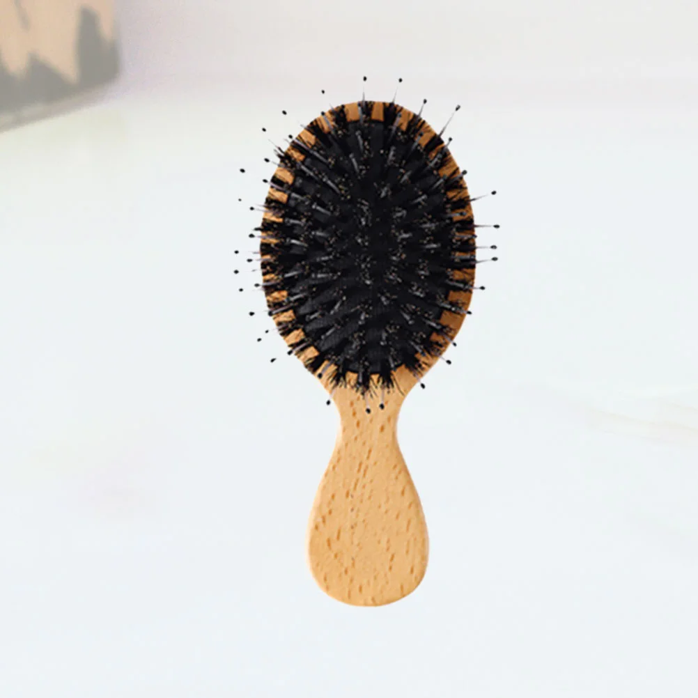 1Pcs Hair Brushes Mini Natural Beech Wood Handle Hair Brush Anti-static Detangling Comb
1Pcs Hair Brushes Mini Natural Beech Wood Handle Hair Brush Anti-static Detangling Comb