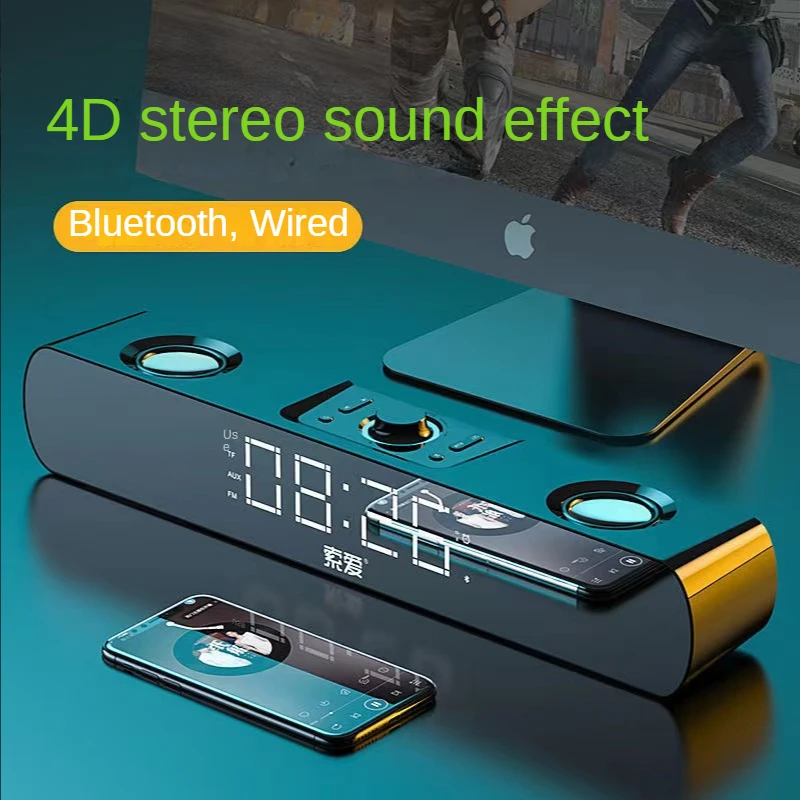 Беспроводной Bluetooth 4D стерео сабвуфер USB Aux FM мини домашний Настольный Ноутбук полоса динамик спортивные игры домашний кинотеатр зеркальные ...
Беспроводной Bluetooth 4D стерео сабвуфер USB Aux FM мини домашний Настольный Ноутбук полоса динамик спортивные игры домашний кинотеатр зеркальные ...