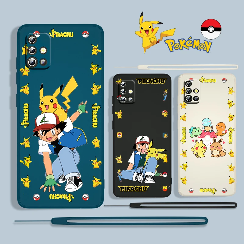Anime Digimon Pikachu For Samsung Galaxy A73 A53 A33 A52 A32 A22 A71 A51 A21S A03S A30S A50 Liquid Rope Phone Case Cover Fundas
Anime Digimon Pikachu For Samsung Galaxy A73 A53 A33 A52 A32 A22 A71 A51 A21S A03S A30S A50 Liquid Rope Phone Case Cover Fundas