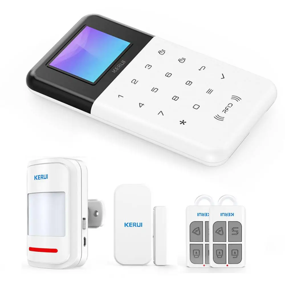 

Highly Reliable Smart Alarm Host Tuya Gsm Wifi Alarm System Compatible With Aexa And Goggle Home Alarm Host Safe Stable 2g