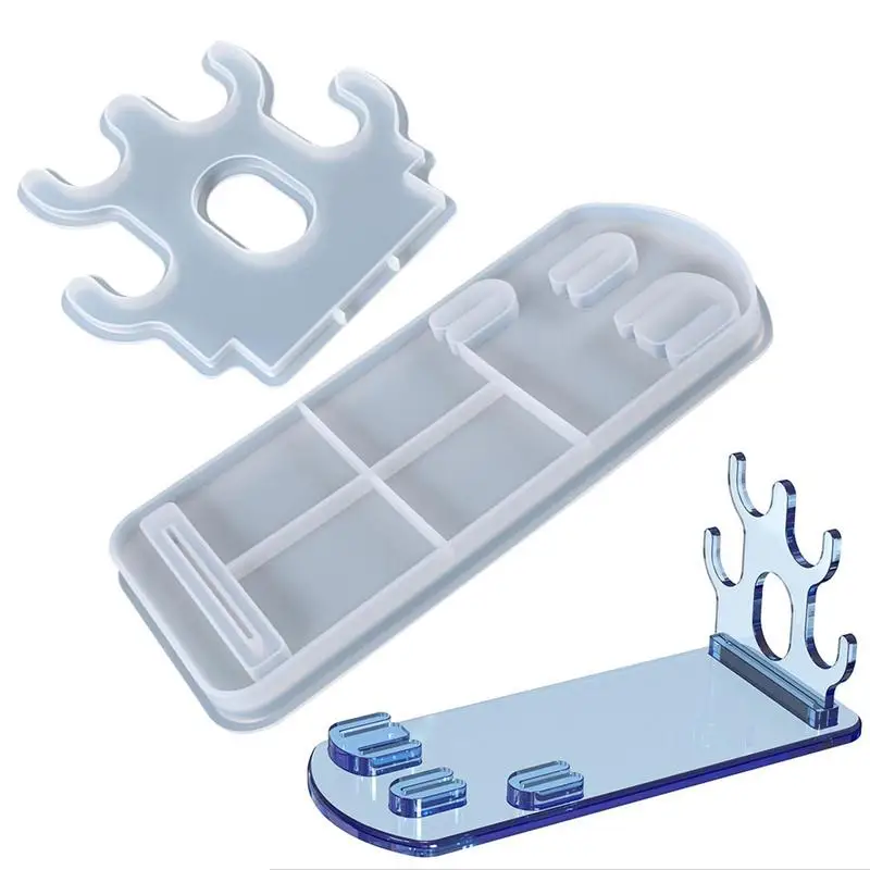Storage Rack Silicone Molds UV Epoxy Resin Crystal Kitchen Knife Bracket Mold For DIY Making Resin Mold Supplies 
Storage Rack Silicone Molds UV Epoxy Resin Crystal Kitchen Knife Bracket Mold For DIY Making Resin Mold Supplies