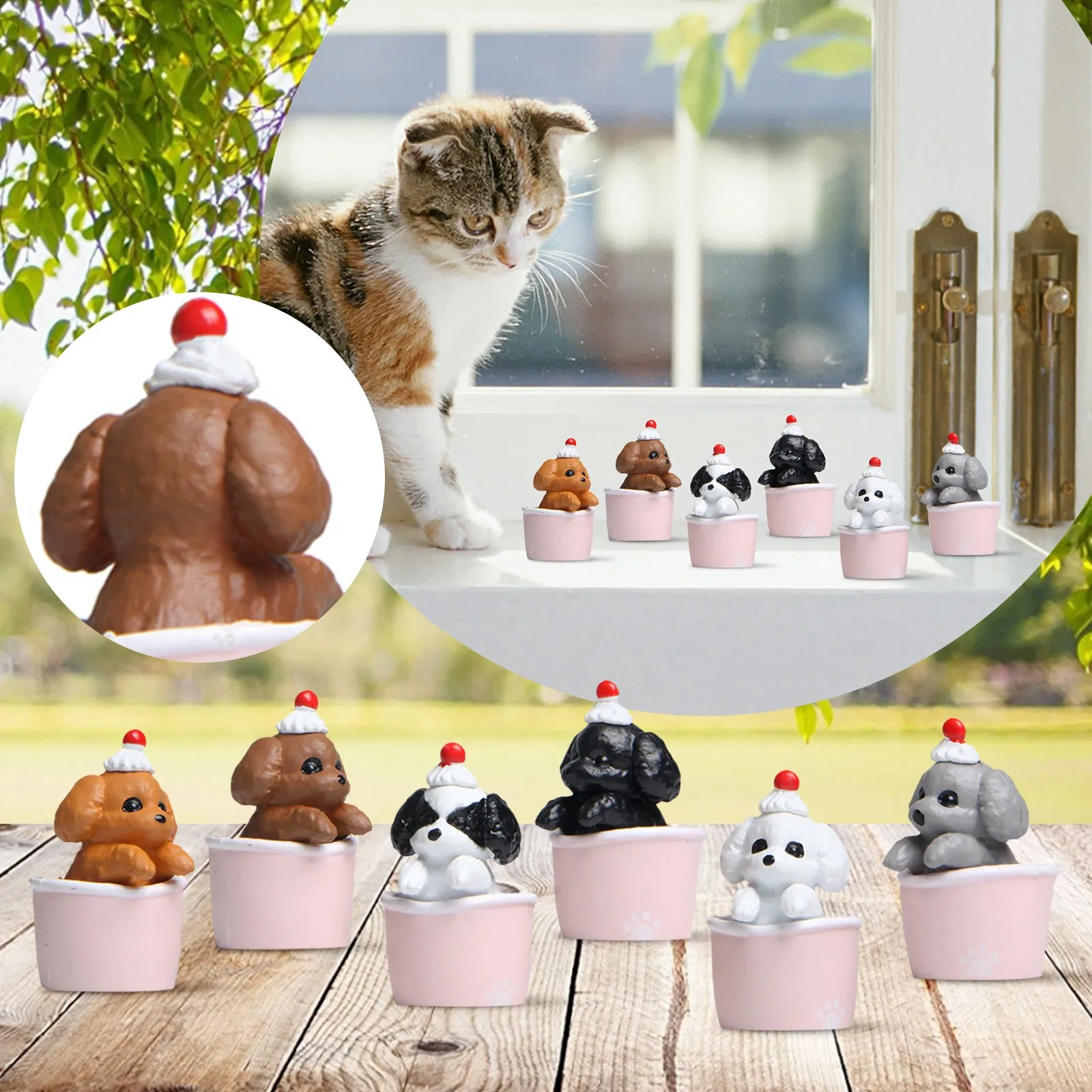 6PC Warm Color Food Series Ice C Ream Milk Tea Cup Teddy Dog Set Ornament Tree Ornaments Sets for Holidays
6PC Warm Color Food Series Ice C Ream Milk Tea Cup Teddy Dog Set Ornament Tree Ornaments Sets for Holidays