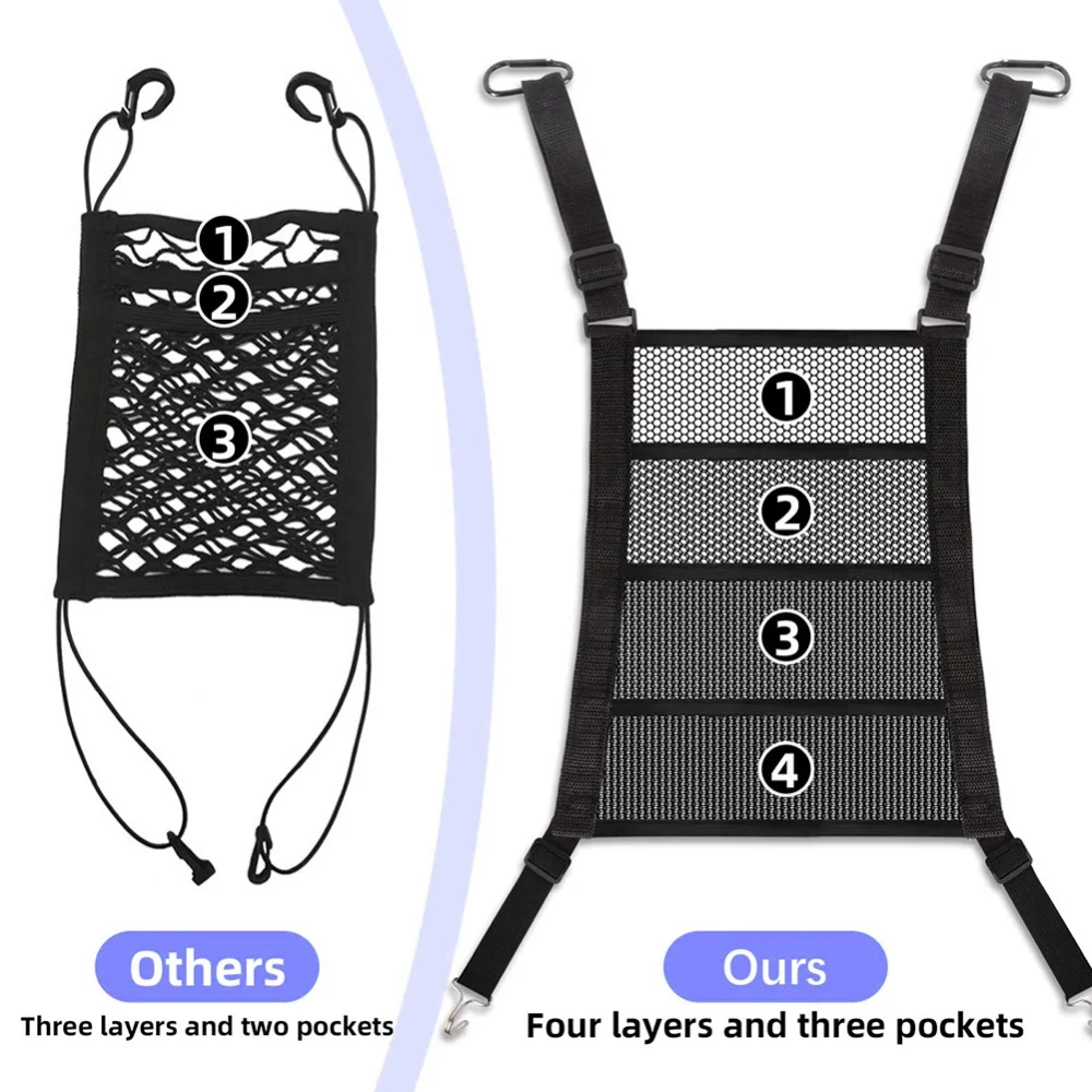 Car Net Pocket Large Capacity Car Storage Bag Isolation Net Car Rear Convenient Mesh Storage Bag
Car Net Pocket Large Capacity Car Storage Bag Isolation Net Car Rear Convenient Mesh Storage Bag