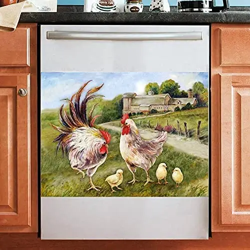 Magnetic Dishwasher Door Cover Sheet,Kitchen Decoration Magnetic Sticker for Dishwashers, Refrigerator, Washing Machine , Hand-P 
Magnetic Dishwasher Door Cover Sheet,Kitchen Decoration Magnetic Sticker for Dishwashers, Refrigerator, Washing Machine , Hand-P