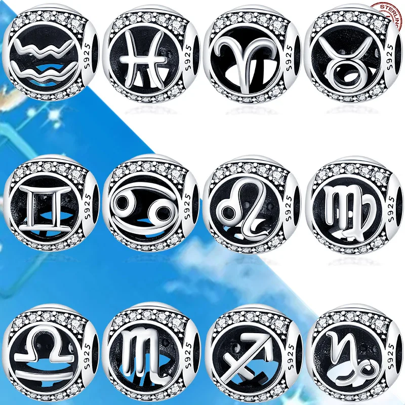 2022 Hot Sale Silver Color 12 Constellation Zodiac Round Beads Fit Original Brand Bracelet Charms Women Jewelry Gift
2022 Hot Sale Silver Color 12 Constellation Zodiac Round Beads Fit Original Brand Bracelet Charms Women Jewelry Gift