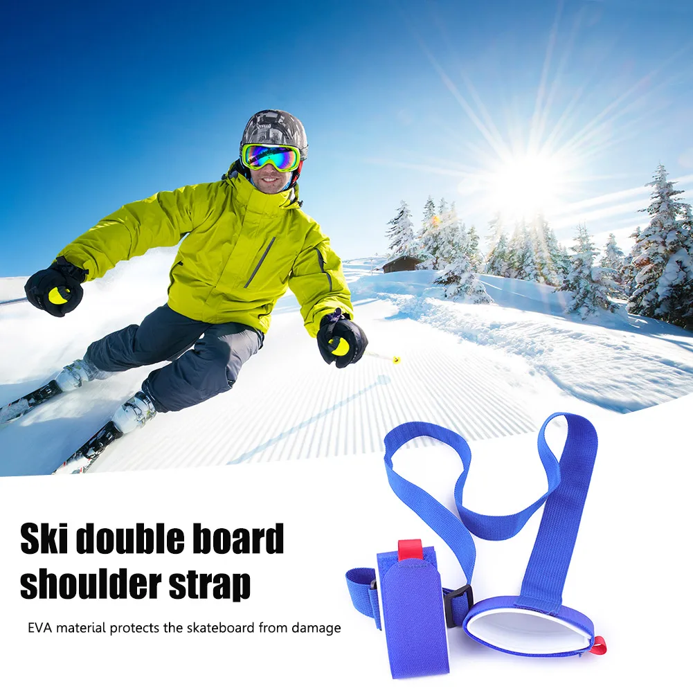 Nylon Skiing Pole Shoulder Carrier Hand Carrying Adjustable Ski Lash Handle Straps Protecting Fixed for Ski Snowboard
Nylon Skiing Pole Shoulder Carrier Hand Carrying Adjustable Ski Lash Handle Straps Protecting Fixed for Ski Snowboard