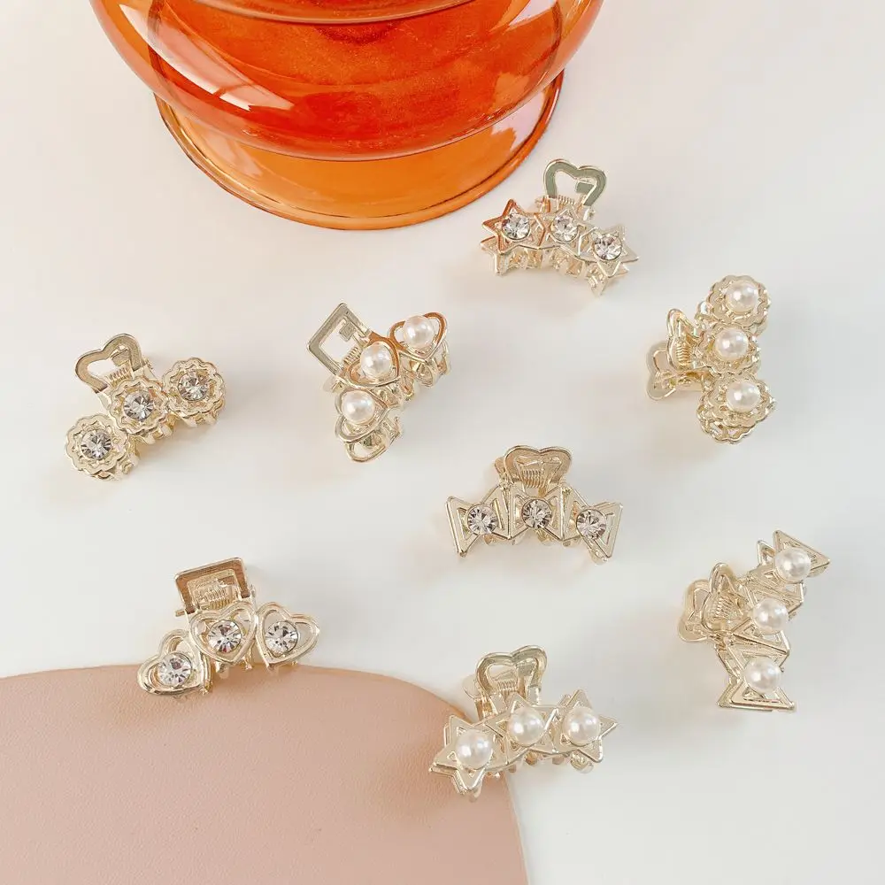 Жемчужный кристалл Сердце Звезда Маленький зажим модные геометрические женские заколки для волос темпераментные элегантные аксессуары дл... 
Жемчужный кристалл Сердце Звезда Маленький зажим модные геометрические женские заколки для волос темпераментные элегантные аксессуары дл...