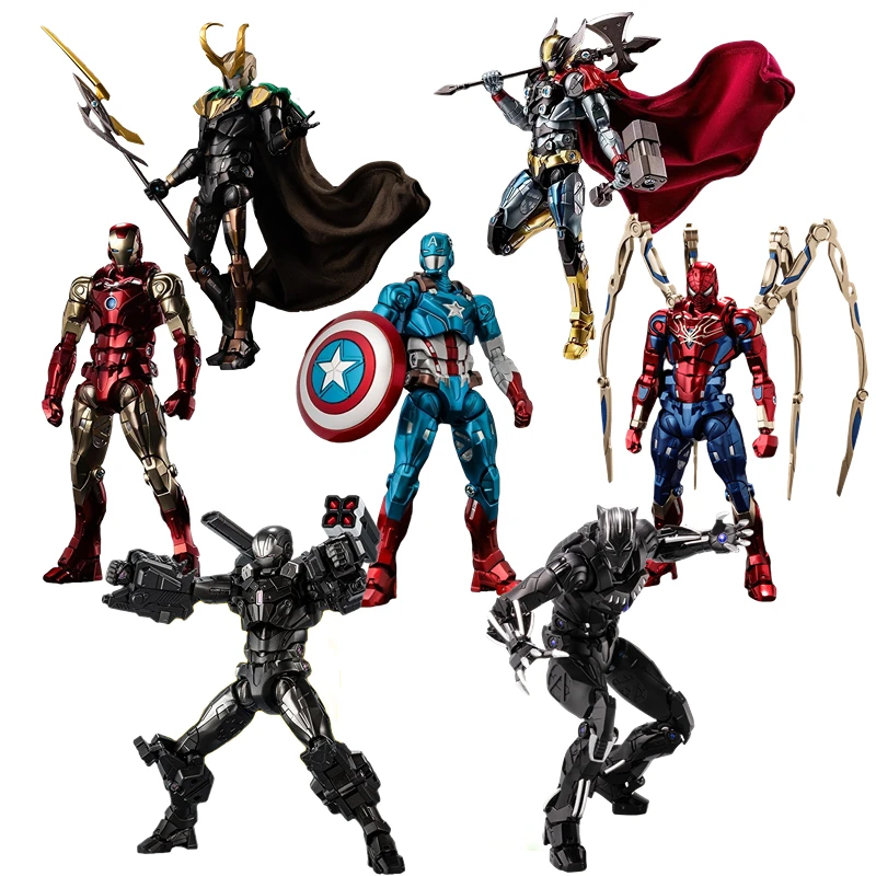 Боевой доспех тысячи ценностей Железный Человек-паук Железный человек Тор Локи аниме экшн-фигурка игрушка подарок Коллекционная модель хобби
Боевой доспех тысячи ценностей Железный Человек-паук Железный человек Тор Локи аниме экшн-фигурка игрушка подарок Коллекционная модель хобби