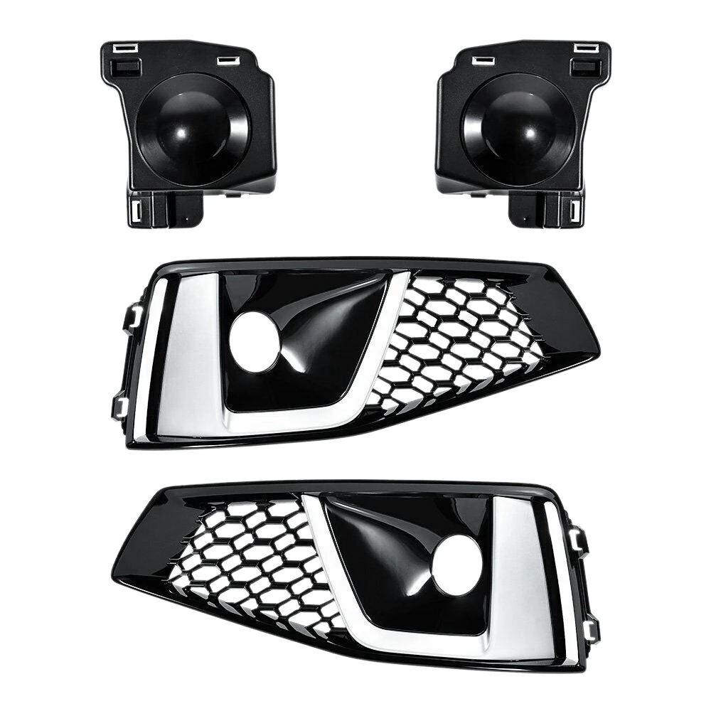 Front Bumper Grill Fog Light Lamp Cover for-Audi A4 B9 S-LINE S4 2019-2020 Black 8WD807681J 8WD807682J
Front Bumper Grill Fog Light Lamp Cover for-Audi A4 B9 S-LINE S4 2019-2020 Black 8WD807681J 8WD807682J