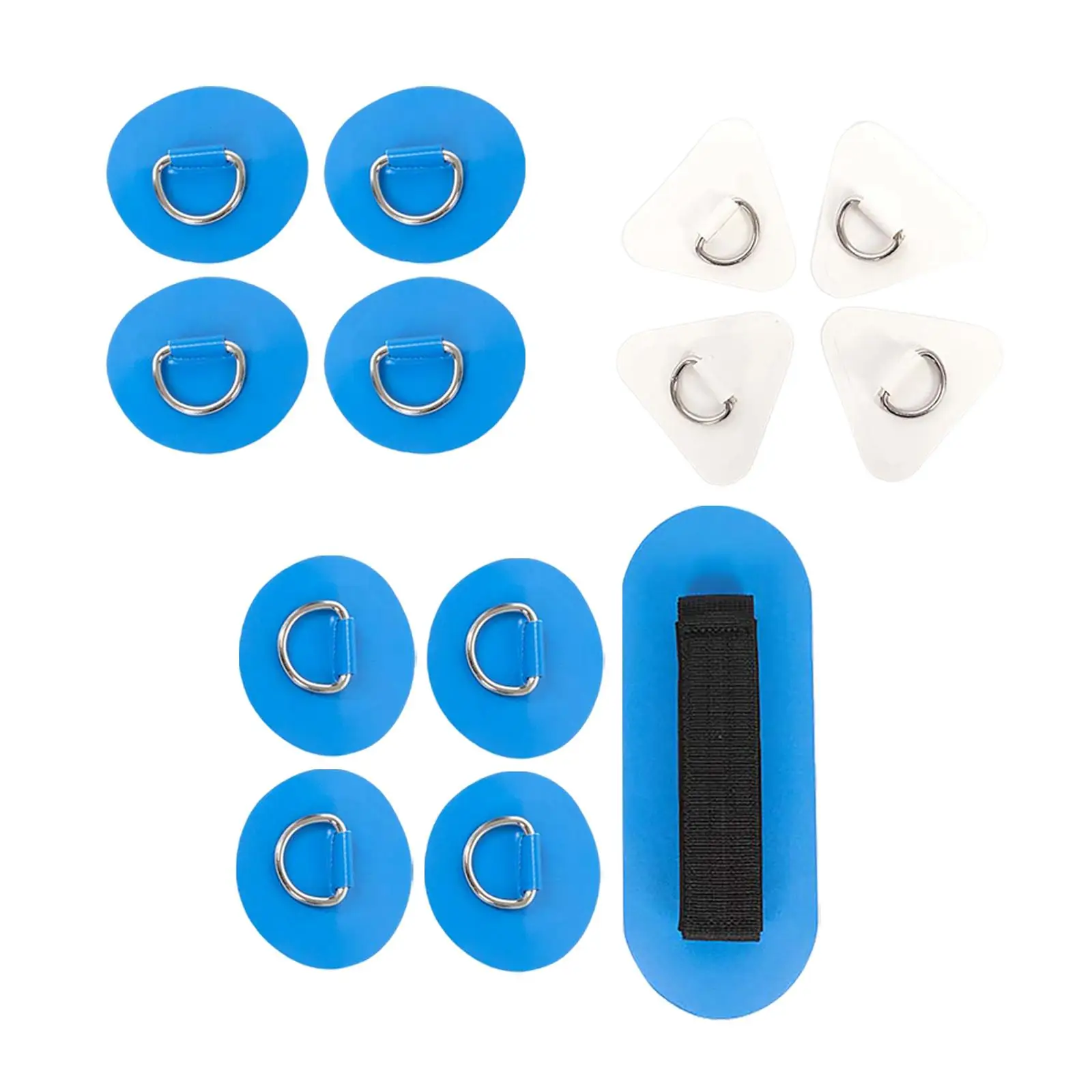 4 шт., D-образные накладки для Каяка, каноэ, надувной лодки 
4 шт., D-образные накладки для Каяка, каноэ, надувной лодки