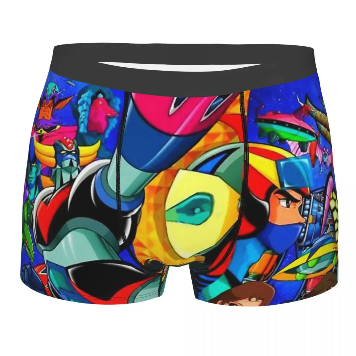 Cute UFO Robot Grendizer Underpants Breathbale Panties Men's Underwear Print Shorts Boxer Briefs
Cute UFO Robot Grendizer Underpants Breathbale Panties Men's Underwear Print Shorts Boxer Briefs