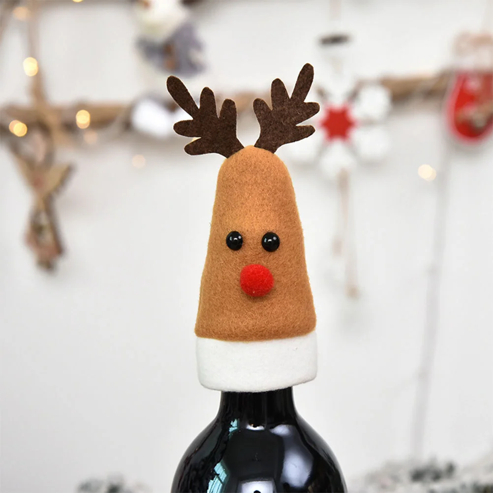 6pcs Bottle Plug Cover Cloth Bag Christmas Utensil Holders Bag Forks Bags Christmas Bottle Decoration
6pcs Bottle Plug Cover Cloth Bag Christmas Utensil Holders Bag Forks Bags Christmas Bottle Decoration
