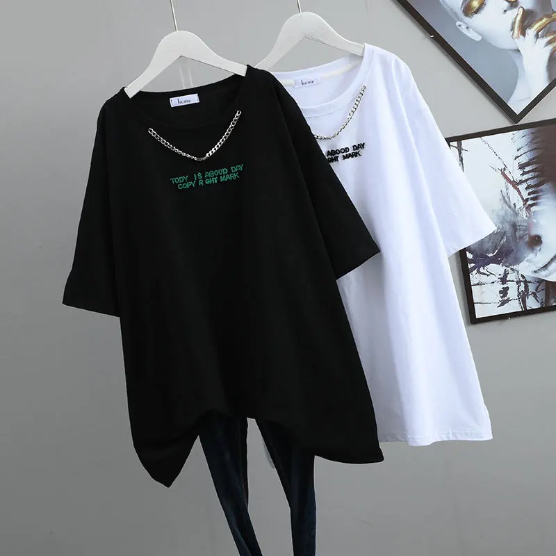 2022 Summer New Casual Simple Black Short Sleeved T-shirt Korean Loose Thin O-neck All-match Lazy Style Women Tops Free Shipping
2022 Summer New Casual Simple Black Short Sleeved T-shirt Korean Loose Thin O-neck All-match Lazy Style Women Tops Free Shipping