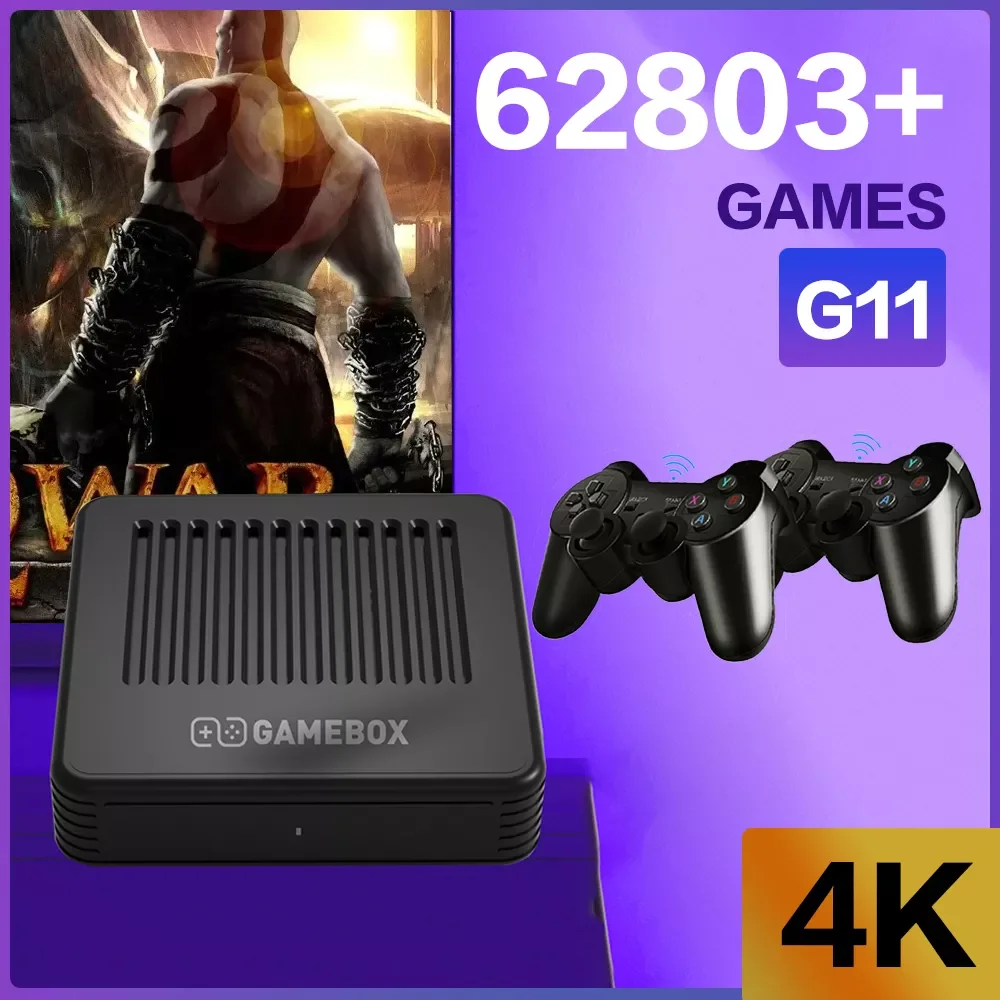 NEW IN Retro Game Box for Saturn/God of War Video Game Console for /DC Multiplayer 60000+ Games TV Box Dual System S905X3 Chip
NEW IN Retro Game Box for Saturn/God of War Video Game Console for /DC Multiplayer 60000+ Games TV Box Dual System S905X3 Chip