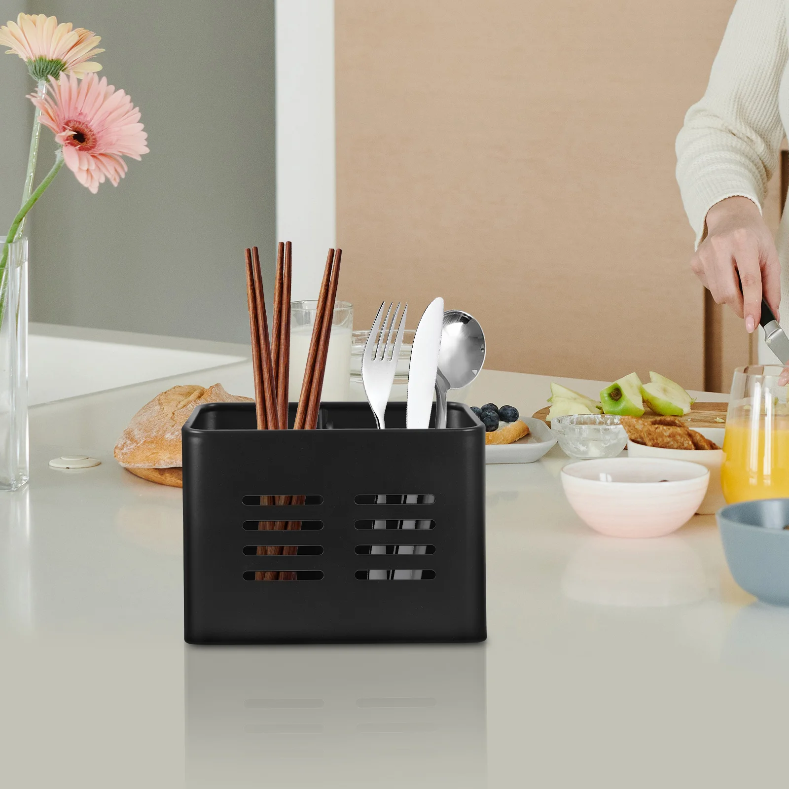 Cutlery Holder Stainless Steel Chopsticks Draining Forks Kitchen Decor Cage Utensil Counter Spoon Dishwasher
Cutlery Holder Stainless Steel Chopsticks Draining Forks Kitchen Decor Cage Utensil Counter Spoon Dishwasher