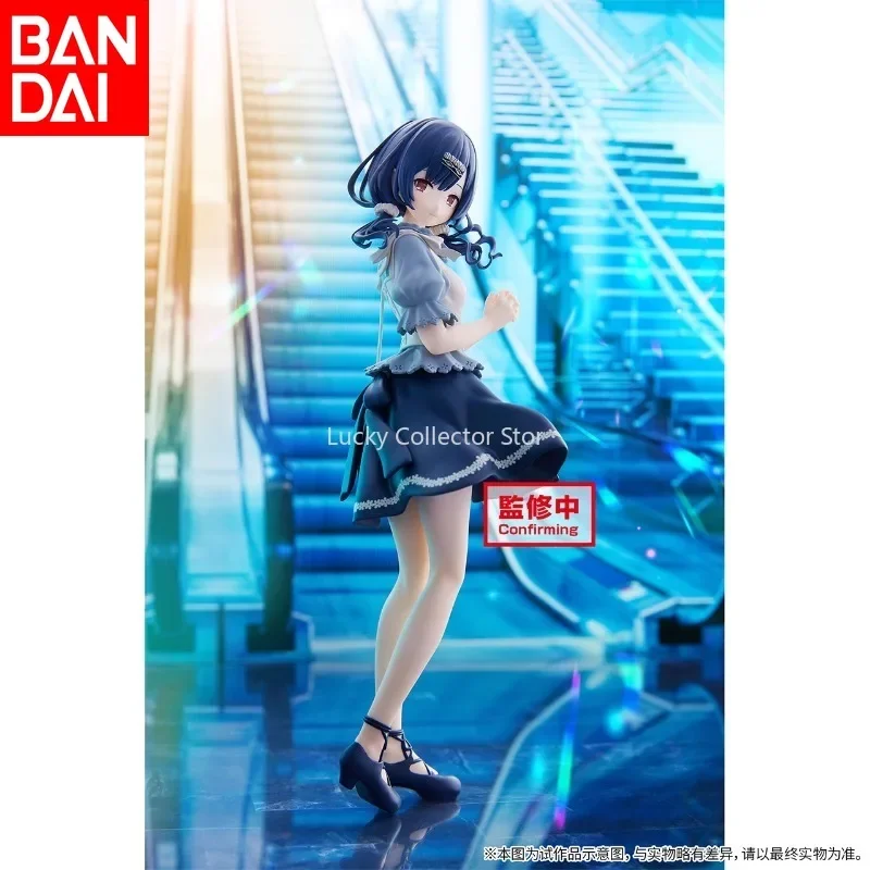 Bandai Original Idol Master Shining Colors Duye Rinse Пейзажная фигурка Коллекция моделей Детские