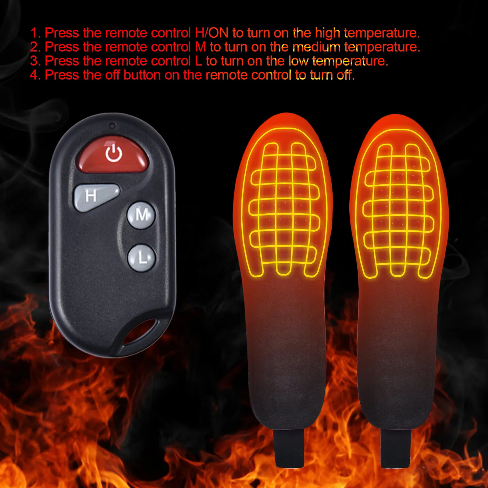 USB Heated Shoe Insoles Electric Foot Warming Pad Feet Warmer Sock Pad Mat Winter Outdoor Sports Heating Insoles Unisex
USB Heated Shoe Insoles Electric Foot Warming Pad Feet Warmer Sock Pad Mat Winter Outdoor Sports Heating Insoles Unisex