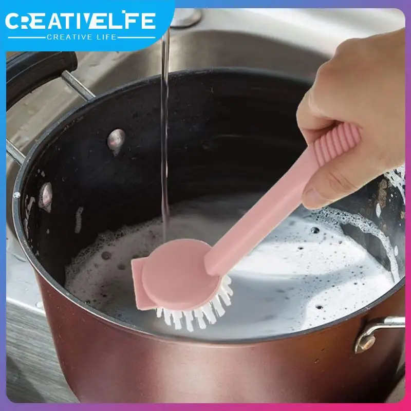Can Be Hung And Drained Round Kitchen Brush Integrated Design The Handle Is Lengthened Cleaning Brush Clean Kitchen
Can Be Hung And Drained Round Kitchen Brush Integrated Design The Handle Is Lengthened Cleaning Brush Clean Kitchen