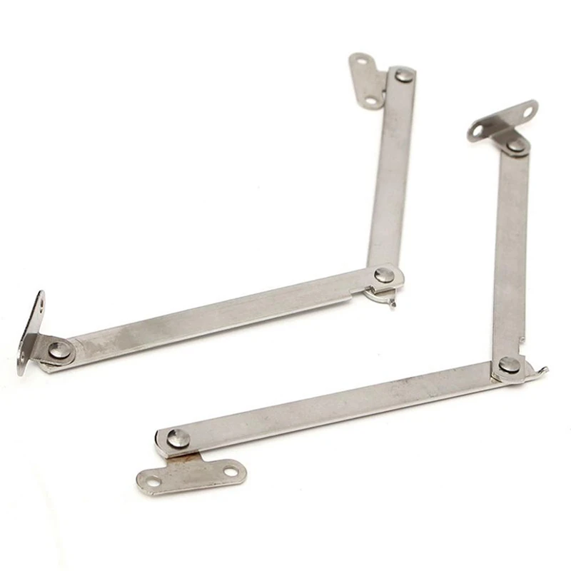 Movable Lift Up Support Silver Screws Lifter Bookcase Home Hardware 2pcs Stainless Steel Folding Pull Rod Useful
Movable Lift Up Support Silver Screws Lifter Bookcase Home Hardware 2pcs Stainless Steel Folding Pull Rod Useful