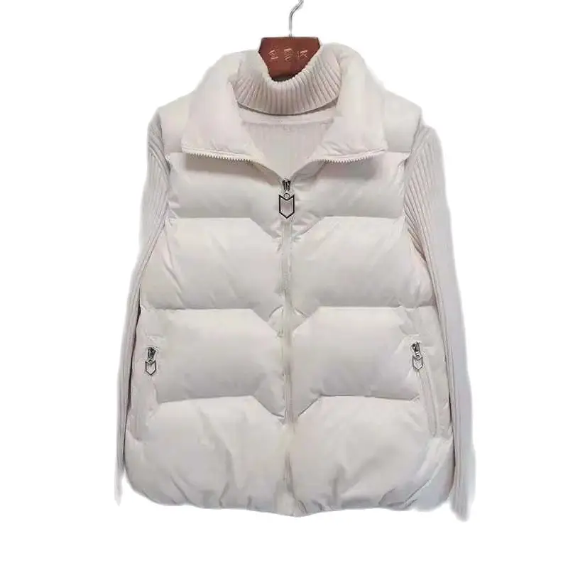Down Cotton Vest Women's Short 2022 New Autumn Winter Jackets Loose All-match Stand-up Collar Solid Casual Waistcoat Female Tops
Down Cotton Vest Women's Short 2022 New Autumn Winter Jackets Loose All-match Stand-up Collar Solid Casual Waistcoat Female Tops