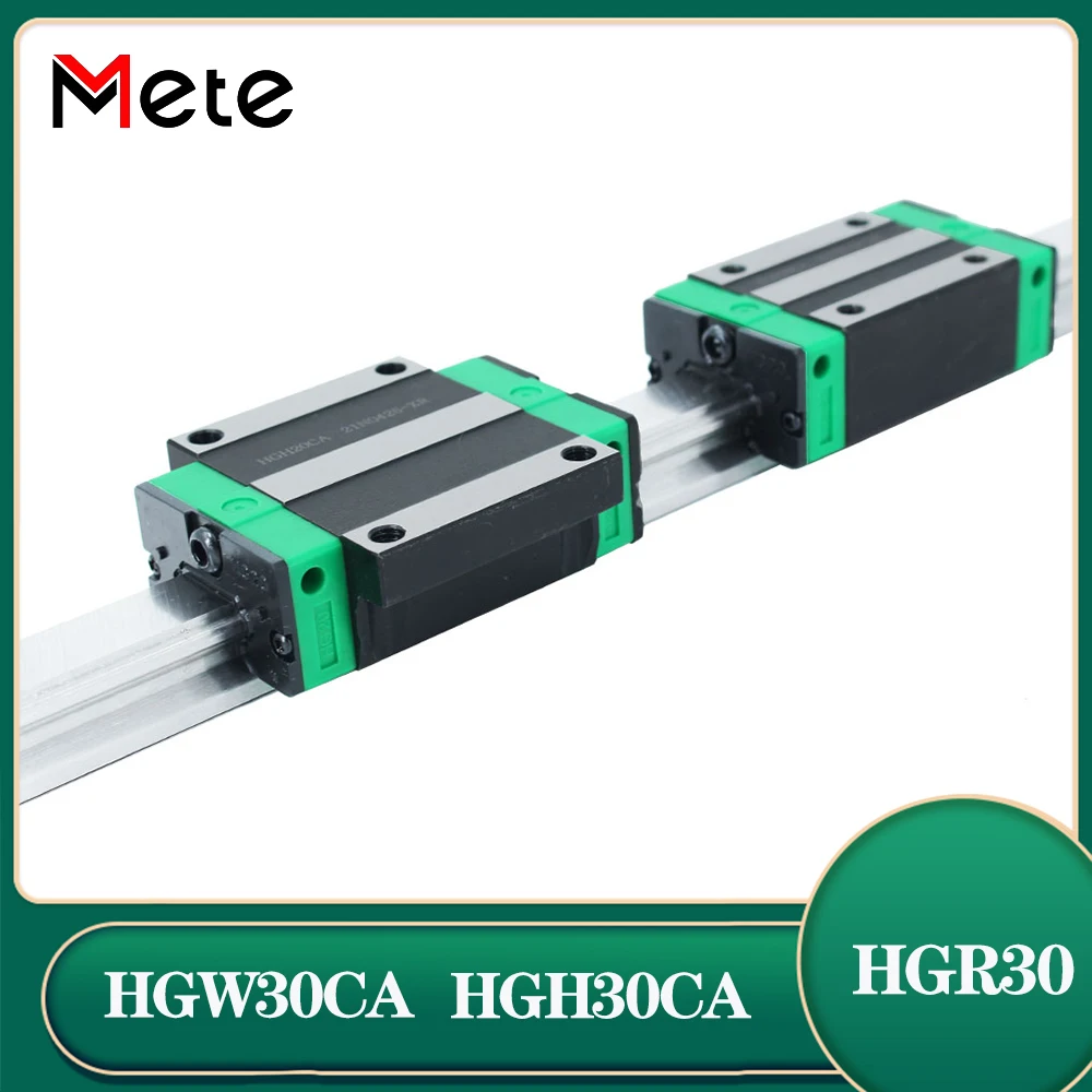 

HGR30 Square Linear Guide Rail HGH30CA HGH30HA/HGW30CC HGW30HA Flang Slide Block Carriages For CNC Router Engraving